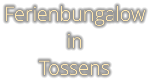 Ferienbungalow in  Tossens